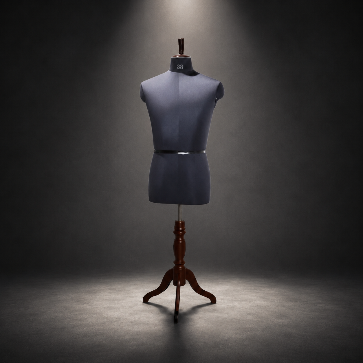 Male Dress Form ā Wooden Base