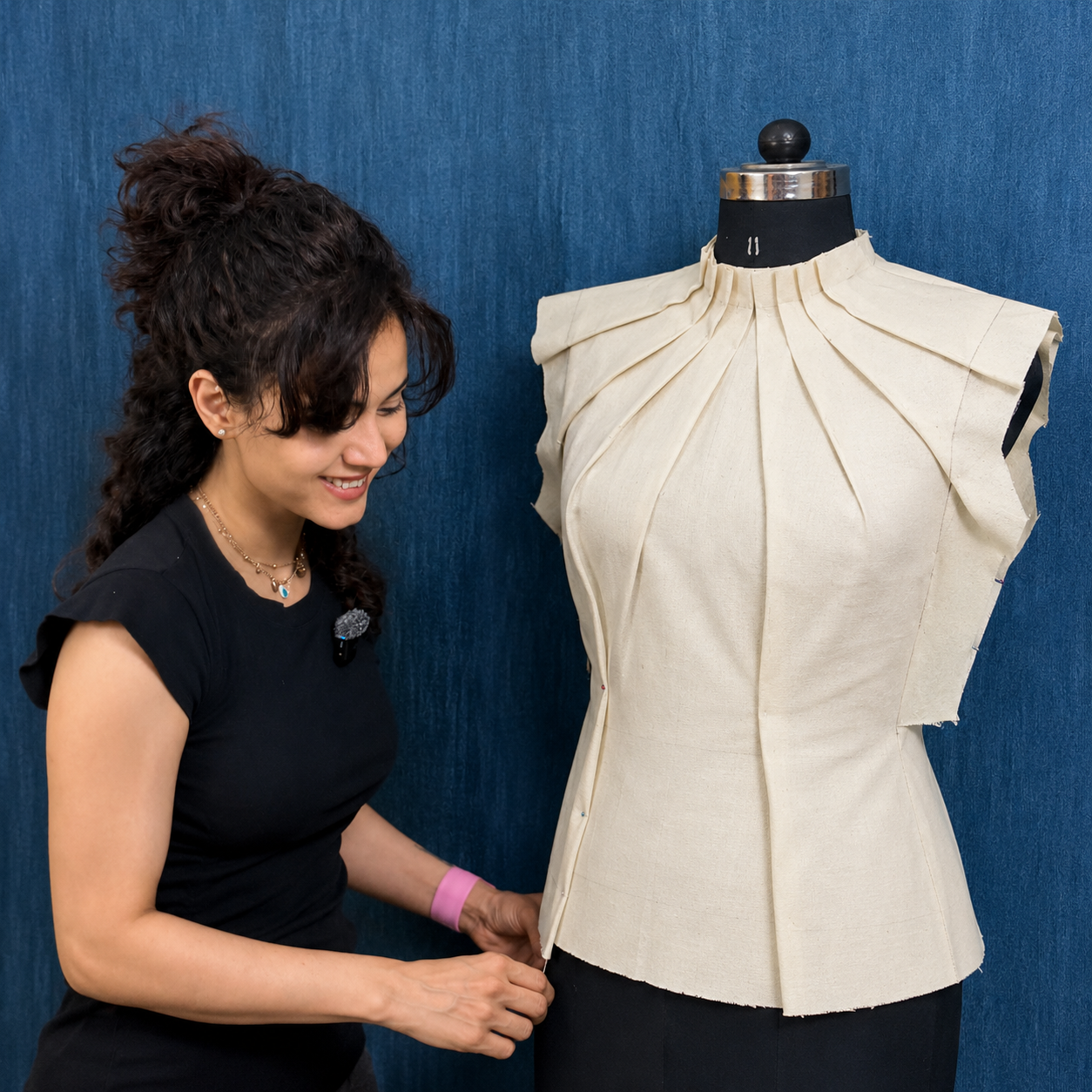 Muslin Fabric for Draping/Pattern Making - Image 2